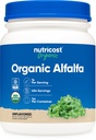 Nutricost 유기 Alfalfa 분말 1LB - USDA는 100% 유기, 채식주의자, 비 GMO, 글루텐을 해방합니다