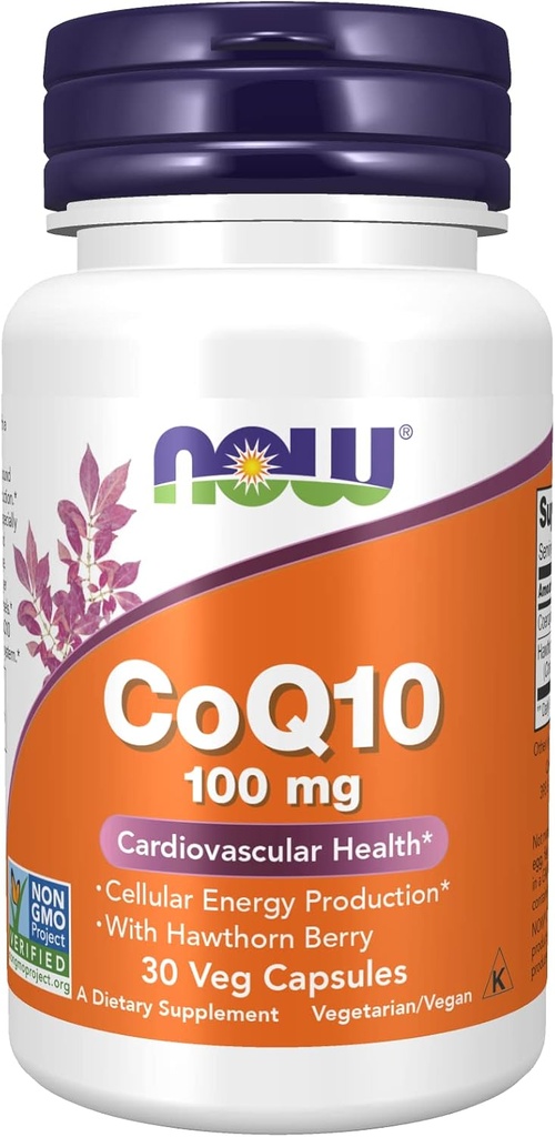 지금 음식 CoQ10 100mg의 30의 모자 (다 팩)