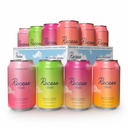 Recess Mood Magnesium & Adaptogen 음료, 휴식 음료, 12 Ounce (Variety Pack, 12 팩)