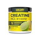 CON-CRET Creatine HCl Powder | 근육,인지, 세포 에너지 지원 | Bloating or Cramps | USA Made & NSF Certified | 레몬 라임 (64 서빙)