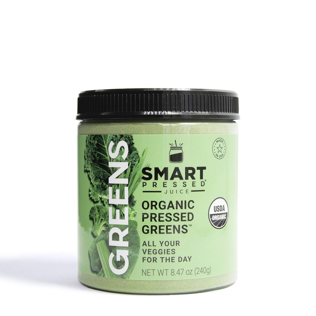 SMART Pressed Organic Greens Superfoods Powder | 여성용 데일리 유기농 그린 파우더 | Vegan Green Powder Superfood Organic | Green Superfood Powder (30 인분)