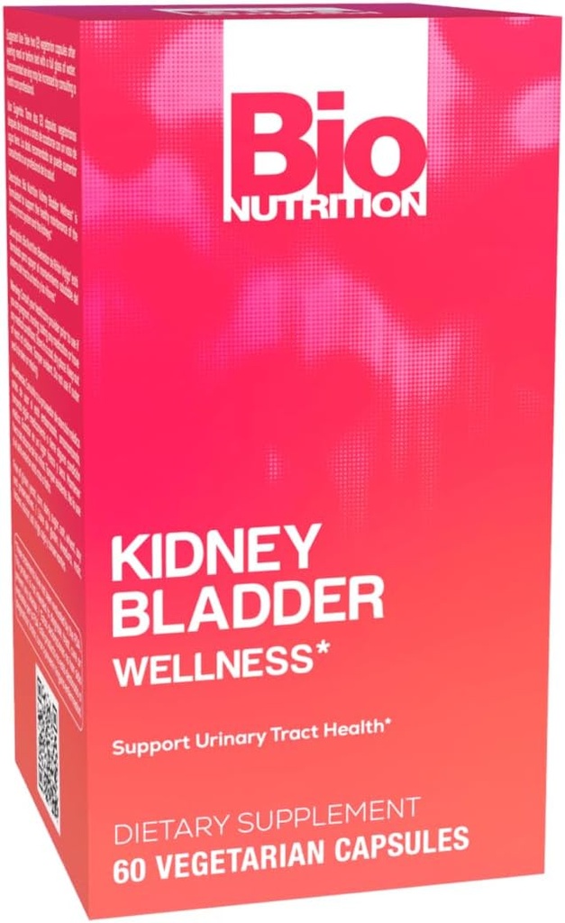 Bio Nutrition Kidney Bladder Wellness, 60 채식 캡슐