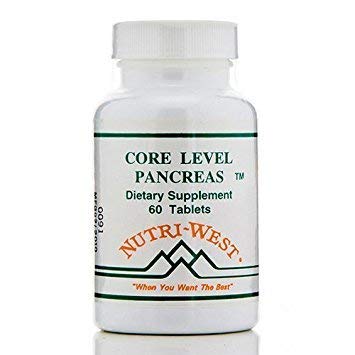 핵심 수준 Pancreas - Nutri West의 60 정제