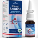 NOVEHA Nasal 스프레이 - 1 % Povidone-Iodine 스프레이, 비타민 D3, Aloe-Vera - Nasal 클렌저 (30mL)