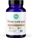Prebiotics를 가진 Ora 유기 Probiotics - 52억 CFU 11 Digestive 건강을 위한 임상적으로 장식된 Strains, 당신의 Gut를 신뢰하십시오, 글루텐 자유로운, 60의 캡슐