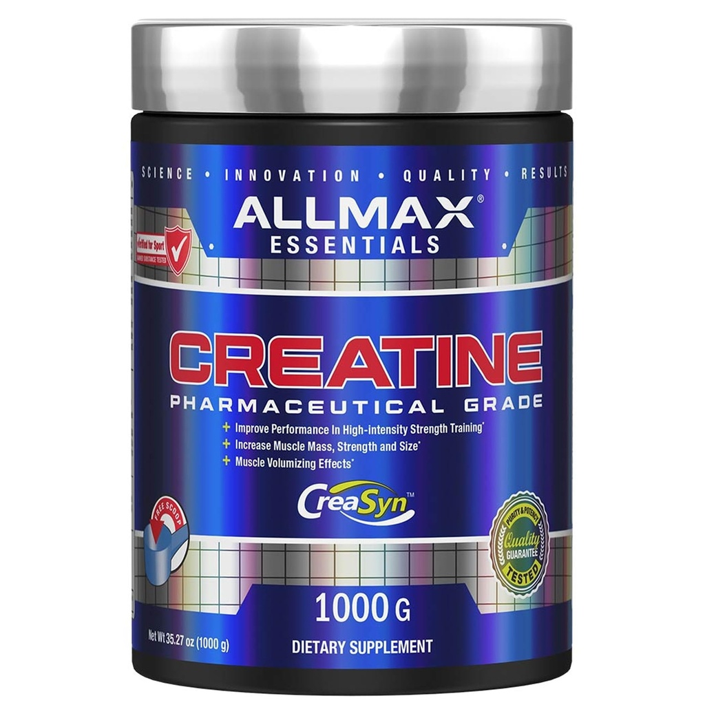 ALLMAX 영양 크레아틴 Monohydrate 분말, 1000g