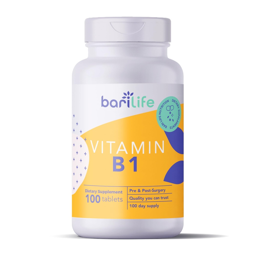 바리 생활 비타민 B1 100mg 정제, Thiamin, Thiamin, 규정식 보충교재 (100 정제)