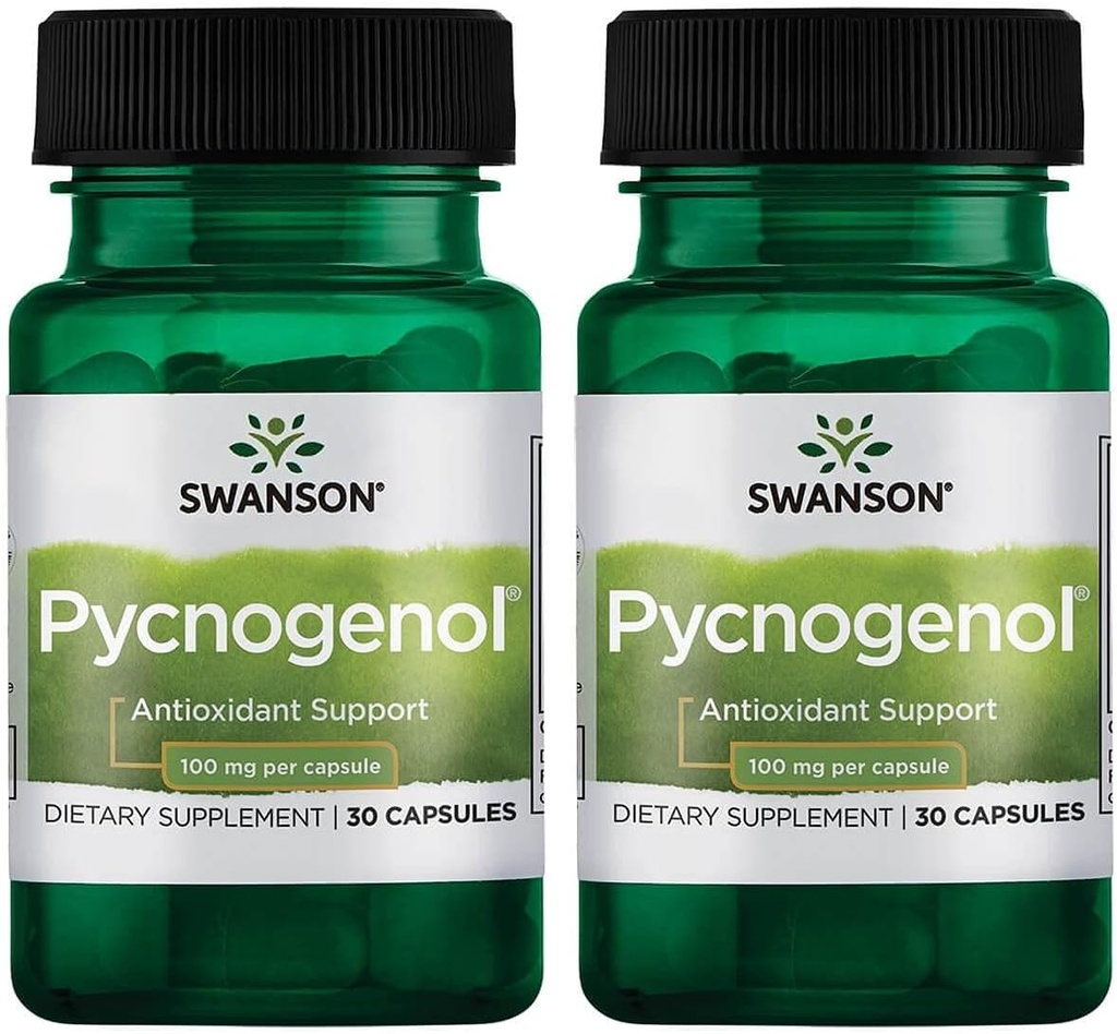 Swanson Ultra Pycnogenol 100 밀리그램 30 캡슐 2 팩
