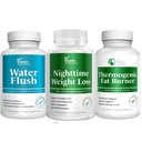 DR VITAMIN 솔루션 야간 지방 버너, Thermogenic 체중 감량 및 Diuretic 물 약 - 여성과 남성 180 캡을위한 Metabolism 및 물 보유 알약