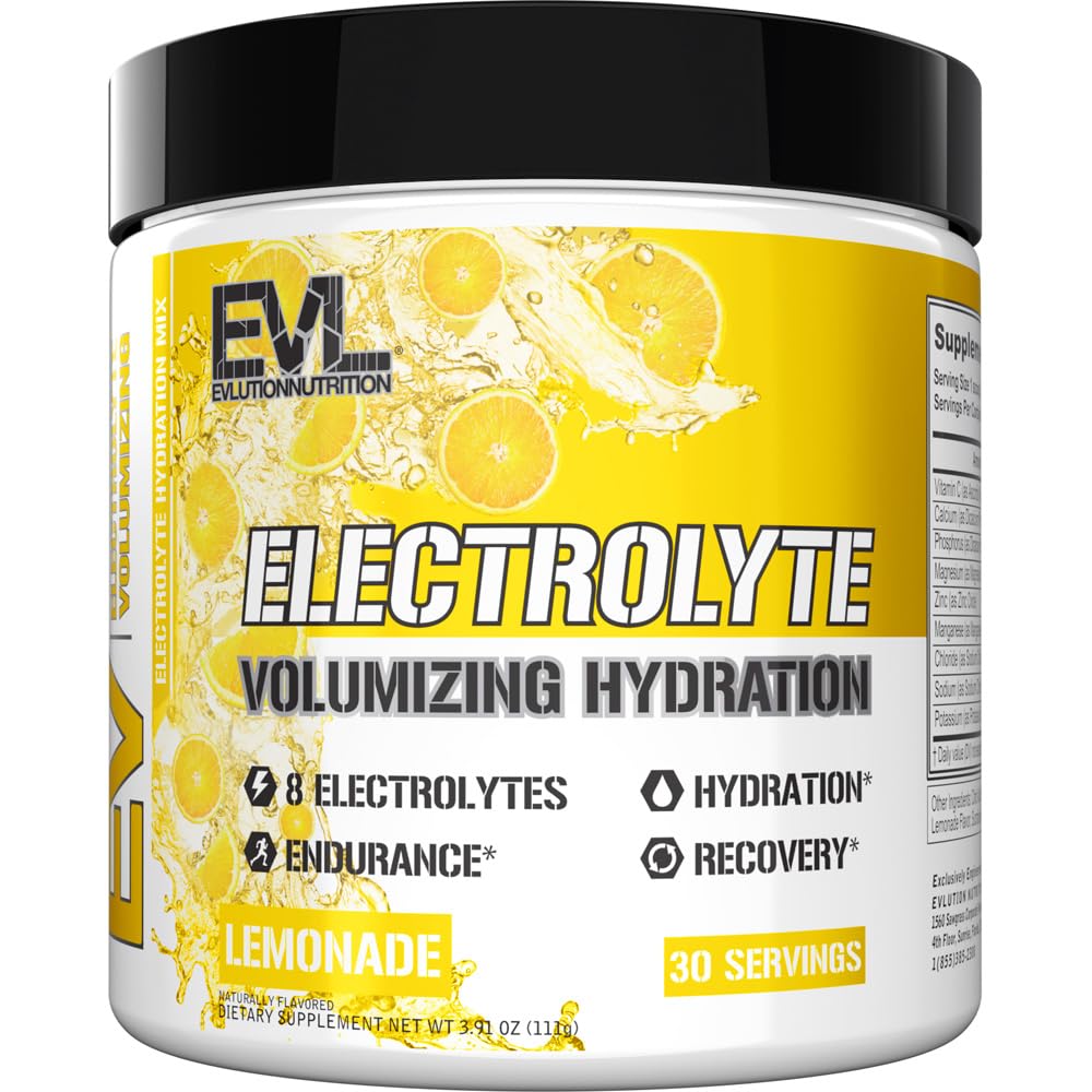 Ultimate Electrolytes Powder Hydration Drink - 8 키 Electrolytes 및 산화 방지제와 빠른 Replenishing Hydration Powder Drink Mix - Vegan Gluten Free Keto Friendly Blend (Lemonade)