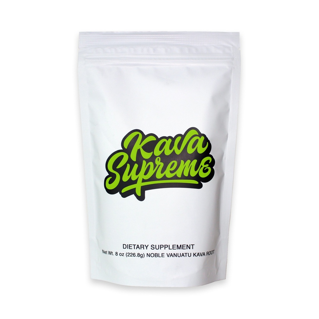Kavafied KAVA Supreme - 노블 바누나 카바 뿌리 분말 (8oz)