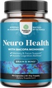 기억과 초점 지원을 위한 Nootropic 뇌 보충교재 - Bacopa Monnieri, VIT A, B6, Riboflavin, Niacin, Thiamin & Folate를 가진 정신 지원 & Clarity를 위한 비타민 - Cognitive Complex - 90 Ct
