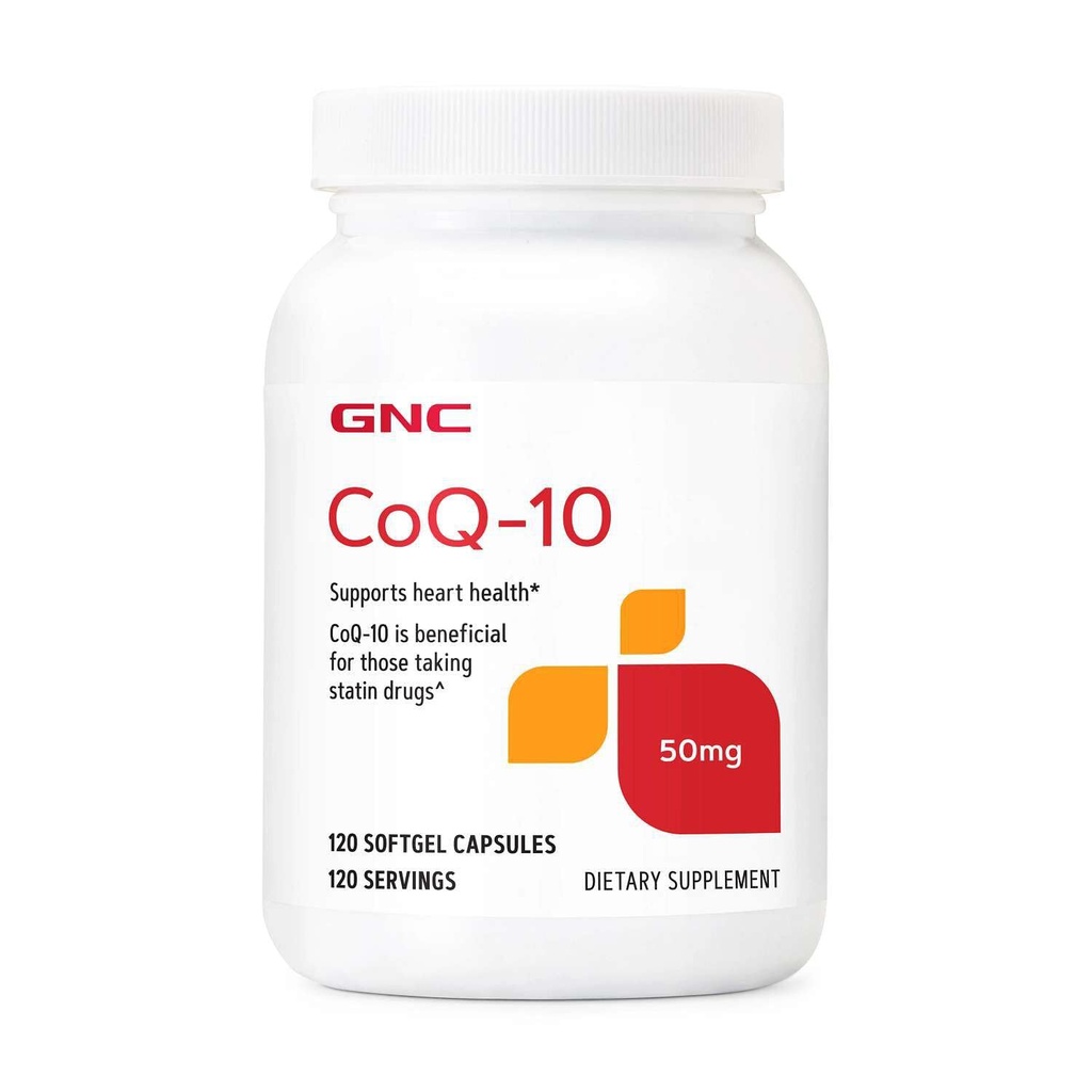 GNC CoQ-10 50mg의 지원 심장 건강, 120 조사