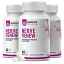 NERVE RENEW 고급 Nerve 지원 - 300mg 안정된 R 알파 Lipoic 산, 비타민 B Complex, Benfotiamine, 빠른 행동 지원을 위한 허브