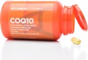 산. 천사 비타민 CoQ10 100mg 플러스 알파 Lipoic 산, ALA, 30 채식 캡슐과 더불어 코엔자임 Q10의 우량한 흡수 자연적인 보충교재 모양