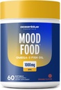 오션블루 에센셜 무드 푸드 오메가 3 | 삼중력 생선 기름 1000mg EPA for Mood Support | Burpless Mini Softgels | 하트 건강, 비 GMO (60 카운트)