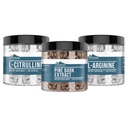 Earthborn Elements Pine Bark, L-Arginine, & L-Citrulline 캡슐 번들, 200 캡슐 각각, Pure & Undiluted, 첨가물 없음