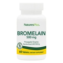 자연 플러스 Bromelain - 500 mg - 자연적인 Proteolytic 보충교재 - 60 채식주의자 정제 (60의 서빙)