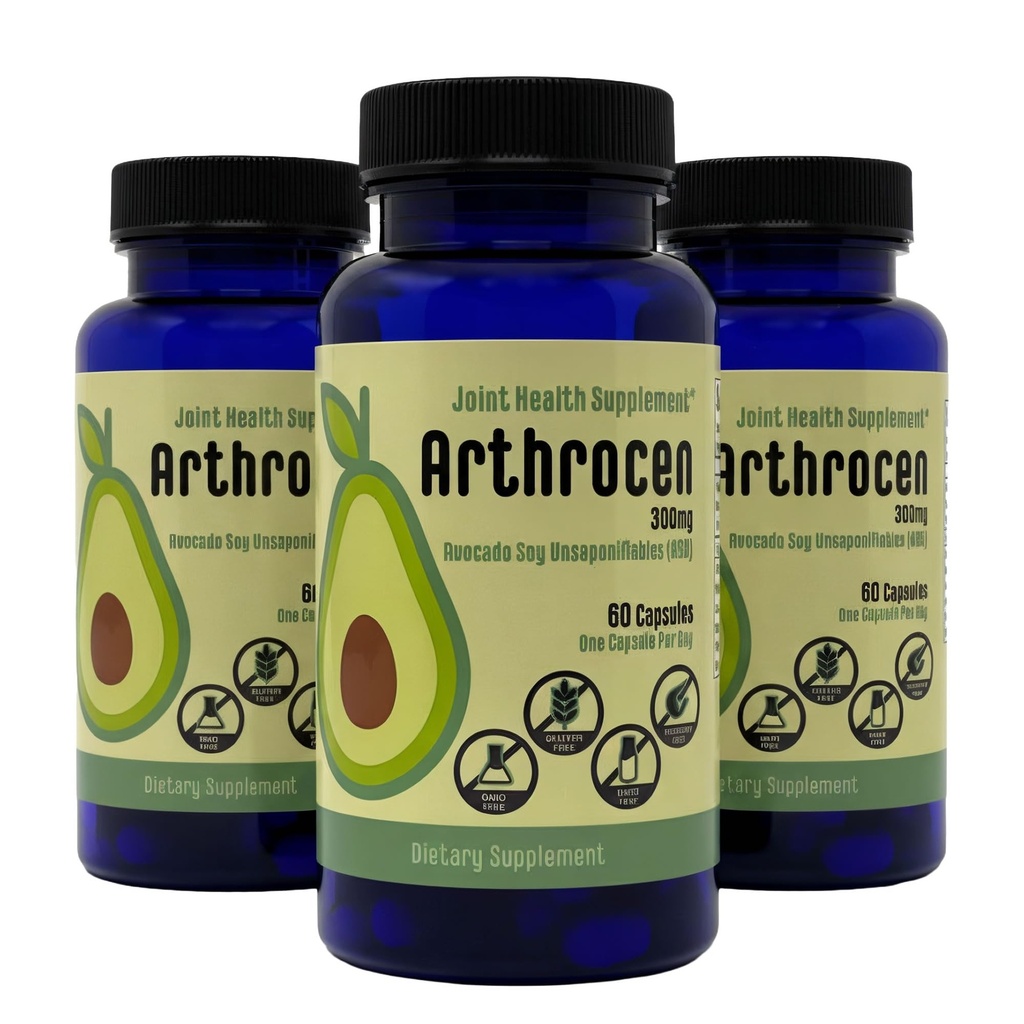 합동 건강 보충교재, 300Mg Avocado Soy Unsaponifiable, 비 GMO, 낙농장 자유로운, 글루텐 자유로운 & Shellfish는, 60 일 공급, 일 당 1개의 캡슐 (6 달) 해방합니다. ...