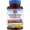 비탈리 타운 마그네슘 복합 보충 | 300mg 원소 Magnesium Citrate Glycinate Taurate Malate | Non-GMO, No Gluten, Bone Brain Heart 용 90 Vegan Magnesio 캡슐