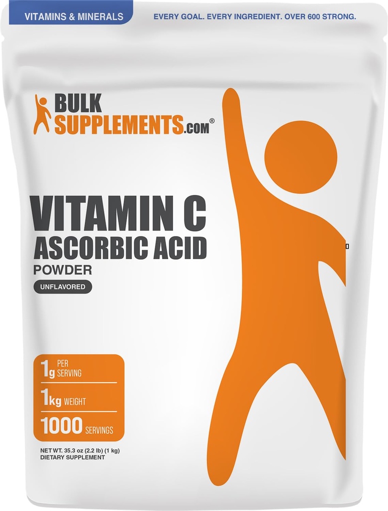 BulkSupplements.com 알파 Lipoic 산성 분말 - ALA 보충교재, 산화 방지제 보충교재 - 글루텐 자유로운, 봉사 당 600mg, 1kg (2.2 lbs) (1의 포장)