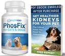 Cats & Dogs를 위한 PhosFix: Cats & Dogs를 위한 Phosphorus Binder는 정상적인 Phosphorus 수준 및 Kidney 기능, 자연적으로 회복하는 Kidney 건강을 위한 Chitosan를 지원합니다. 특별한 렌랄 보충