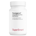 Supersmart - 하루 당 Pycnogenol 200mg (종이 및 고생 생물 가능) - 프랑스어 해양 소나무 껍질 추출물 | 비 GMO 및 글루텐 무료 - 60 채식 캡슐