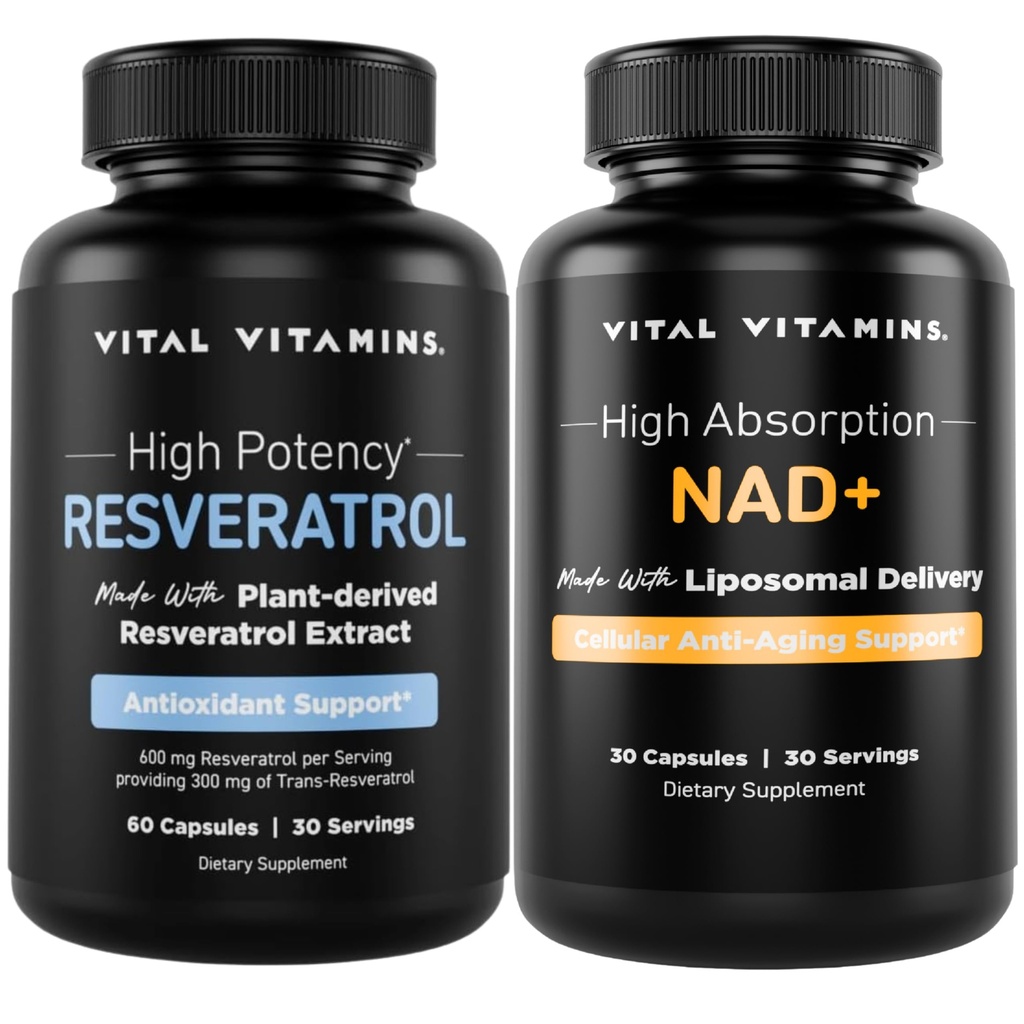 바이탈 비타민 Resveratrol 캡슐 + NAD + 관련 상품