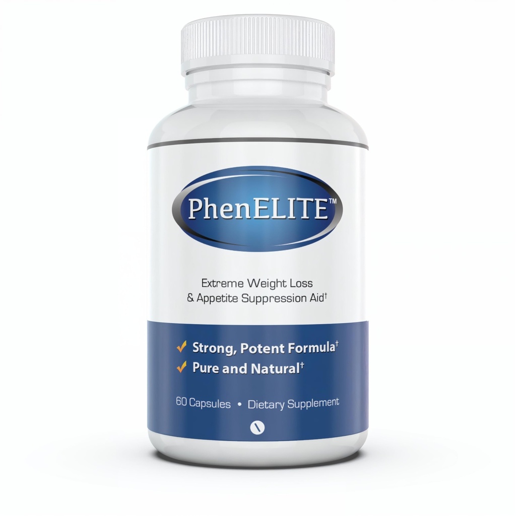 여성을위한 Phenelite 지방 버너 - 체중 감량 지원 및 다이어트 알약을 돕기 위해 Belly Fat - Raspberry Ketones 및 Premier Plant Extract로 만든 보충 - 식욕 억제제, Vegan