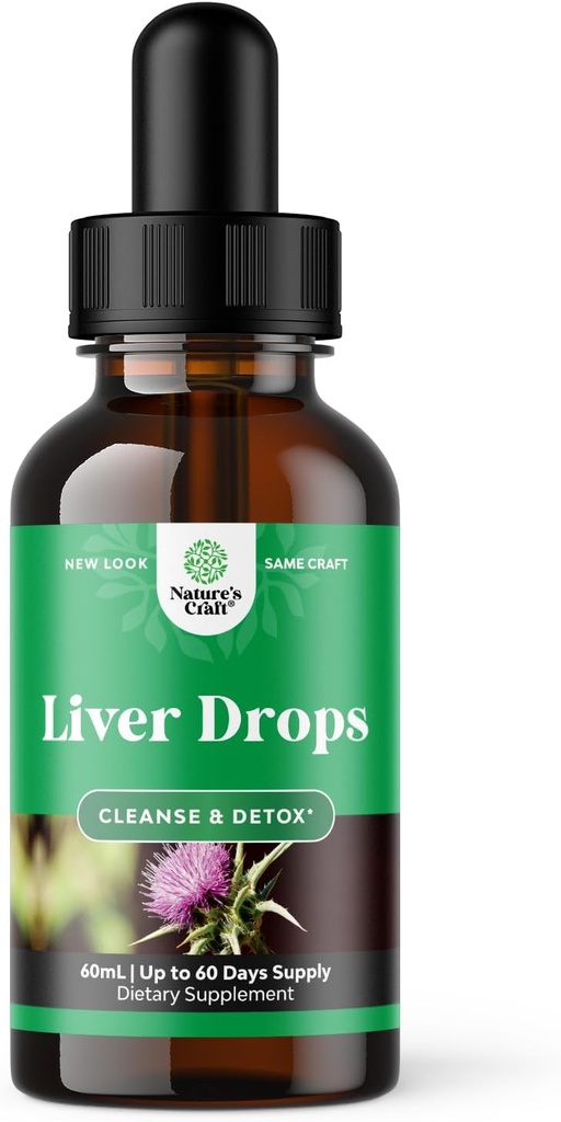 Liver Support Milk Thistle Tincture - 우유 이틀 액체 초본 보충 Liver Detox Cleanse 및 Repair 용 Astragalus 루트 - Shiitake Maitake 및 Cordyceps와 함께 간결 해독 드롭
