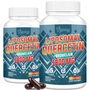 Liposomal Quercetin Phytosome, Bromelain와 Quercetin, 아연 & 비타민 C, 생체 활성 Phytosome Complex, 20X 더 높은 흡수 - 120 Softgels