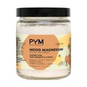 PYM 무드 마그네슘 분말 (30-Servings) 마그네슘 글리세라이드, L-Threonate & Malate 분말 | Aid & Mood Support Supplement for stress