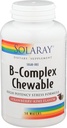 Solaray, 높은 Potency B-Complex Chewable, 천연 딸기 맛, 50 Chewables