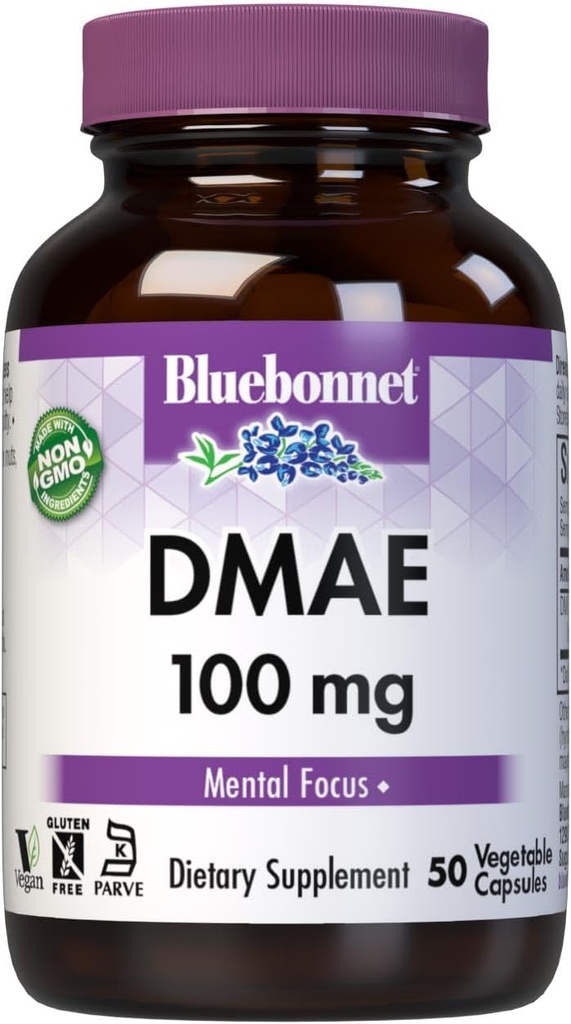 BlueBonnet 영양 DMAE 100mg, 50Count