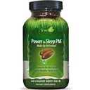 Irwin Naturals Power to Sleep PM - 60 Liquid Soft-Gels - Melatonin, GABA, Ashwagandha, Valerian Root & L-Theanine - 30 서빙