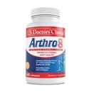 미국 의사의 임상 Arthro8 - 의사 공식적인 합동 보충교재 + Hyaluronic 산 + 관성, 기동성, & 강한 연골을 위한 심황 & 교원질 - 60의 캡슐 - 15/30 일 공급