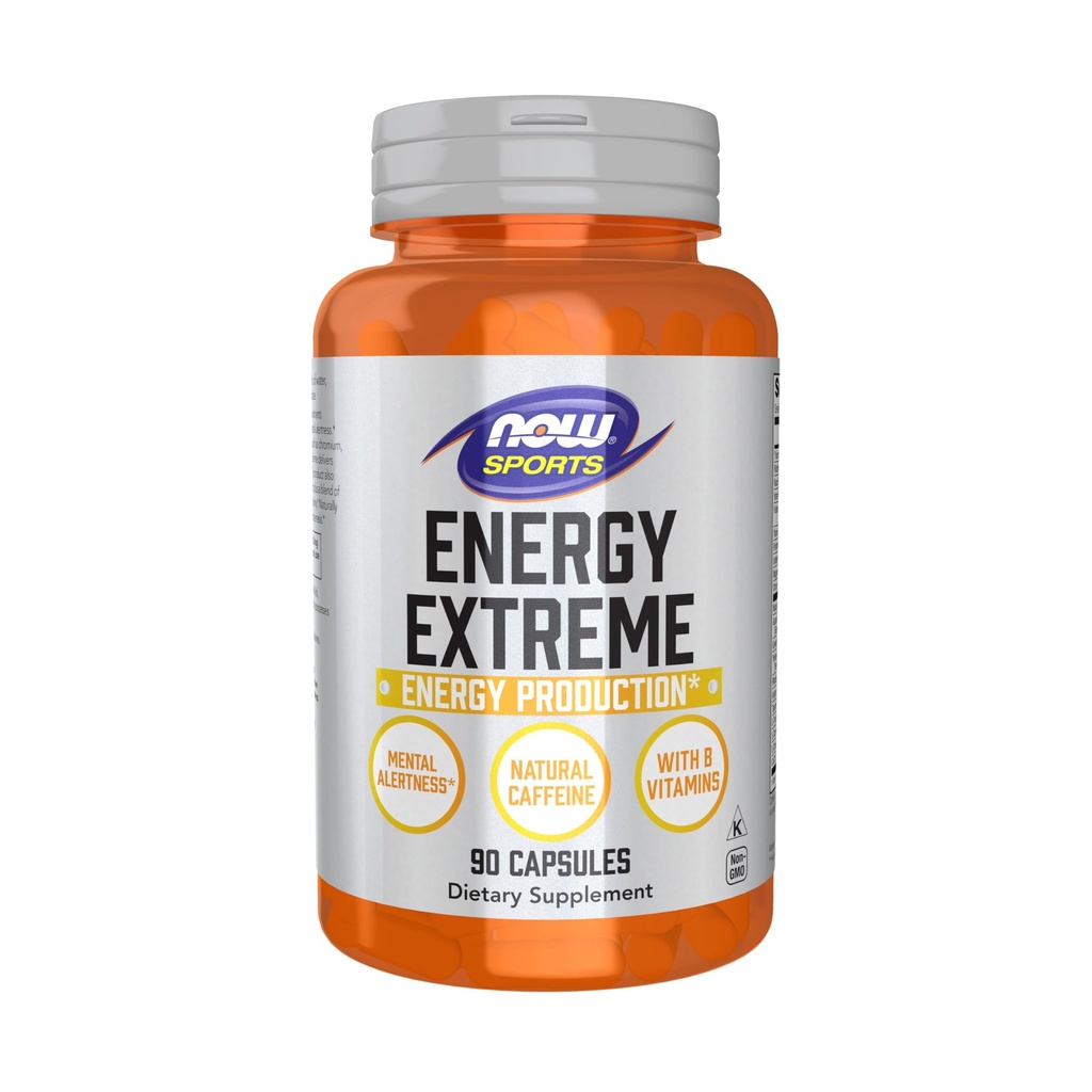 NOW Foods Sports Nutrition, Sports Energy Extreme with B 비타민 및 크롬, 마그네슘 말레이트 및 카르니틴, 90 Veg 캡슐과 같은 다른 cofactors