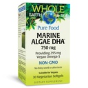 자연 요인 전체 지구 & 바다, 바다 DHA Omega-3, 30 채식 Softgels