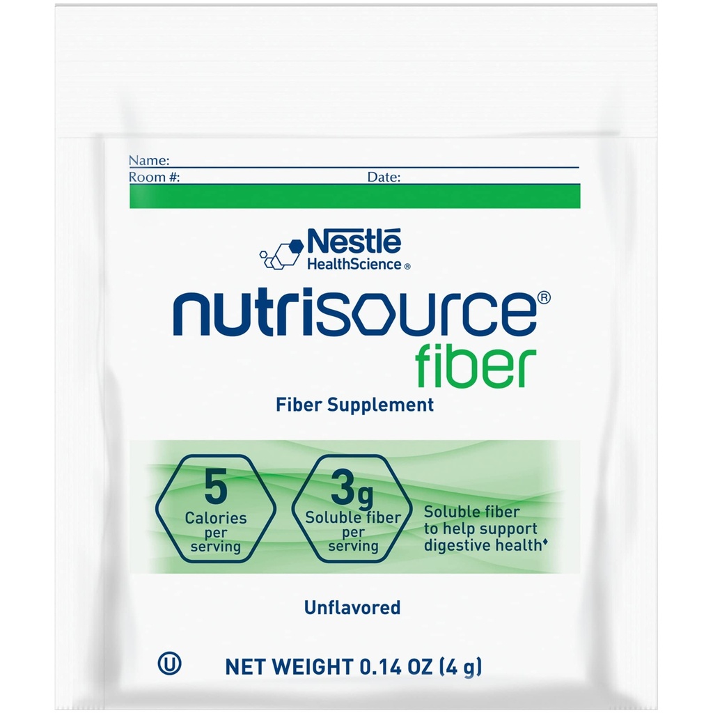 Nestle Nutrisource 섬유 섬유 보충교재 Unflavored 4개 그램 Packet 75 Ct