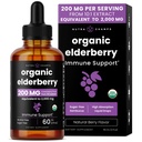 NutraChamps 검정 Elderberry Syrup, Potent 2000mg 10:1 추출물 Sambucus Elderberry Syrup 산화 방지제, 드롭 베리 맛, 액체 Elderberry 추출물 Sugar-Free 2oz, 면역 지원