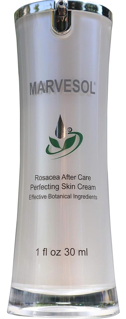 Rosacea Cream Lotion Serum for Face Skin | Soothes & Reduces Rosacea Redness Acne & Blemishes | 강화 Radiance | 피부의 균형 잡힌 상태 제공 | 스킨에 젠틀 | 미국 (30 ml)