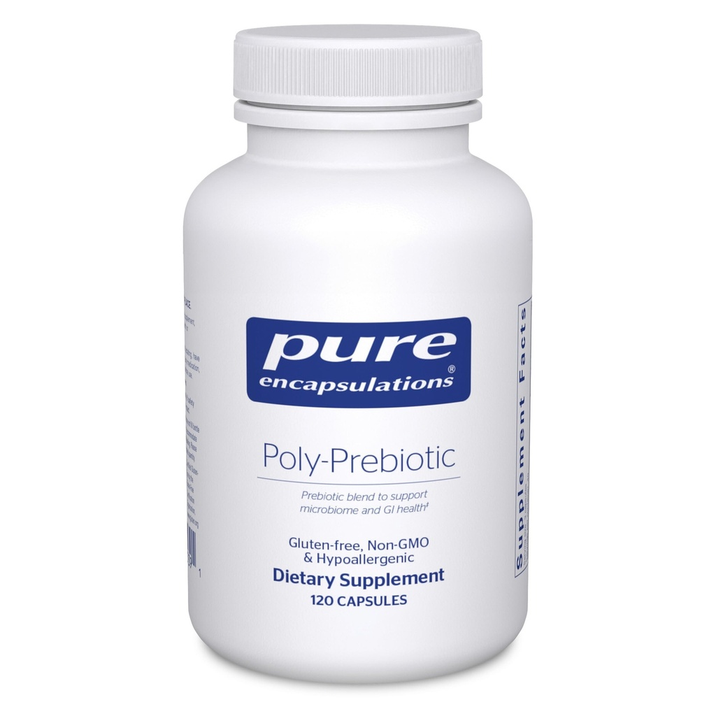 Pure Encapsulations Poly-Prebiotic | Microbiome 및 GI Health를 지원하는 Prebiotic Blend | 120 캡슐*