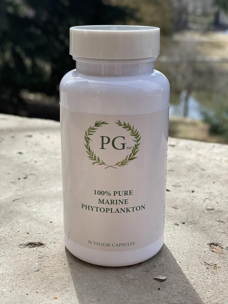 100% 순수한 유기 바다 Phytoplankton - 높은 수확량 SOD 효소 - Contaminant 자유로운 집중된 분말, Vegan SUPERFOOD - 15g