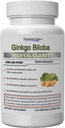 SuperiorLabs Ginkgo Biloba 1200 mg, Non-GMO, 증가된 흡수를 위한 까만 고추, 은행나무 추출물, 개량 기억 & 초점, 순환 승압기, 자연적인 산화를 억제하는 Nootropic의 120의 볼트 모자