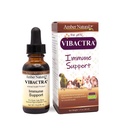 Amber NaturalZ Vibactra Immune Support 개, 고양이, 새, 기니 돼지 및 토끼를위한 초본 보충 | 전체 건강을위한 애완 동물 초본 혼합 | 1 유체 오닉스 유리 병 | 제조 미국