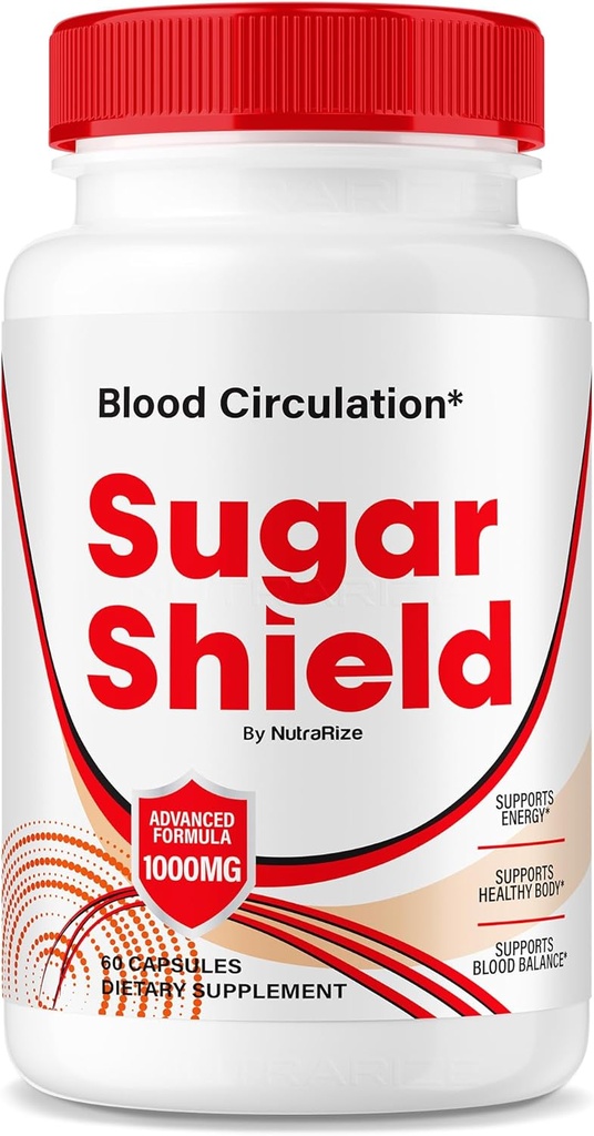 NutraRize Sugar 방패 혈액 지원 알약, 최대 힘 공식, 설탕 방패 캡슐, 자연적인 혈액 혼합 Complex, 설탕 방패 리뷰 (60의 캡슐)