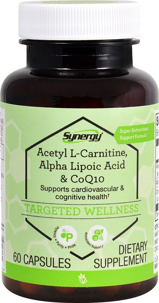 Vitacost CoQ10 + 알파 Lipoic 산 + 아세틸 L 카르니틴 HCl - 60의 캡슐