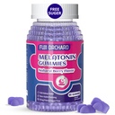 Melatonin Gummies 5mg - 자연 수면 보조 - 수면 보충 - Magnesium과 설탕 무료 melatonin Gummies 일치는 잠이 잠들고 잠들기를 유지 - 60 Gummies Vegan