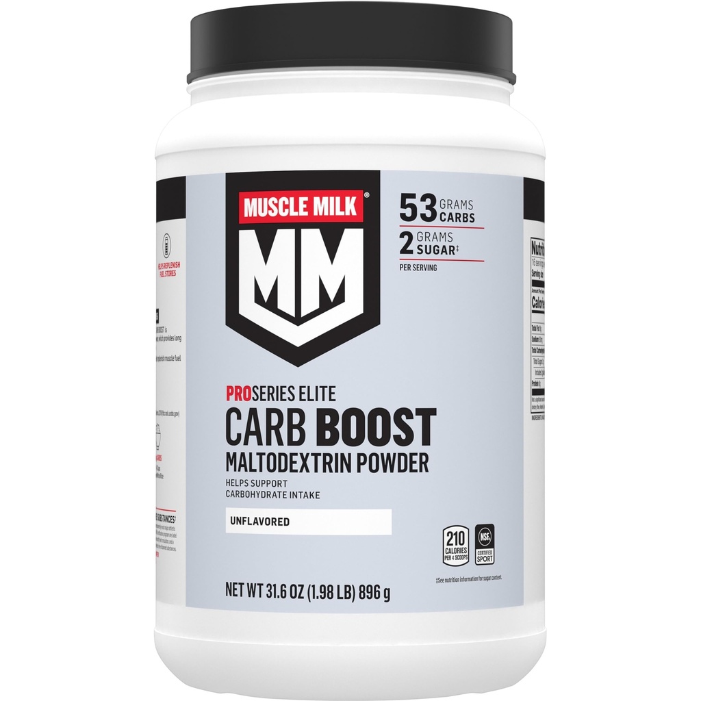 근육 우유 Carb 부스트, Maltodextrin 분말, 복잡한 탄수화물, 스포츠, 불발한, 1.98lb를 위해 증명되는 NSF