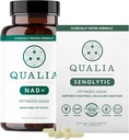 Qualia 생명 과학 뭉치 Qualia NAD+ & Qualia Senolytic는, 임상적으로 시험된 보충교재, NAD+, 나이 드는 보충교재를 밀어줄 수 있습니다